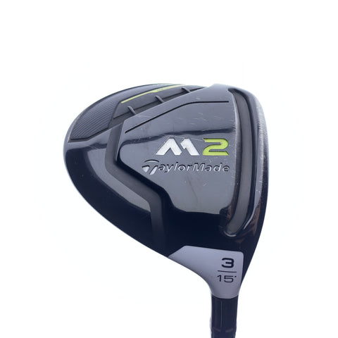 Used TaylorMade M2 2017 3 Fairway Wood / 15.0 Degrees / Regular Flex