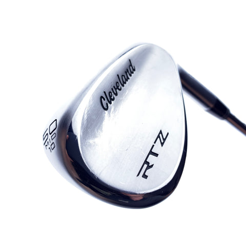Used Cleveland RTZ Tour Satin Gap Wedge / 50.0 Degrees / Wedge Flex