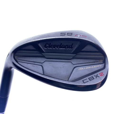 Used Cleveland CBX 2 Black Satin Lob Wedge/58.0 Degrees/Wedge Flex/Left-Handed