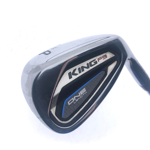Used Cobra King F9 Speedback One Length PW Iron / 44 Degrees / Regular Flex