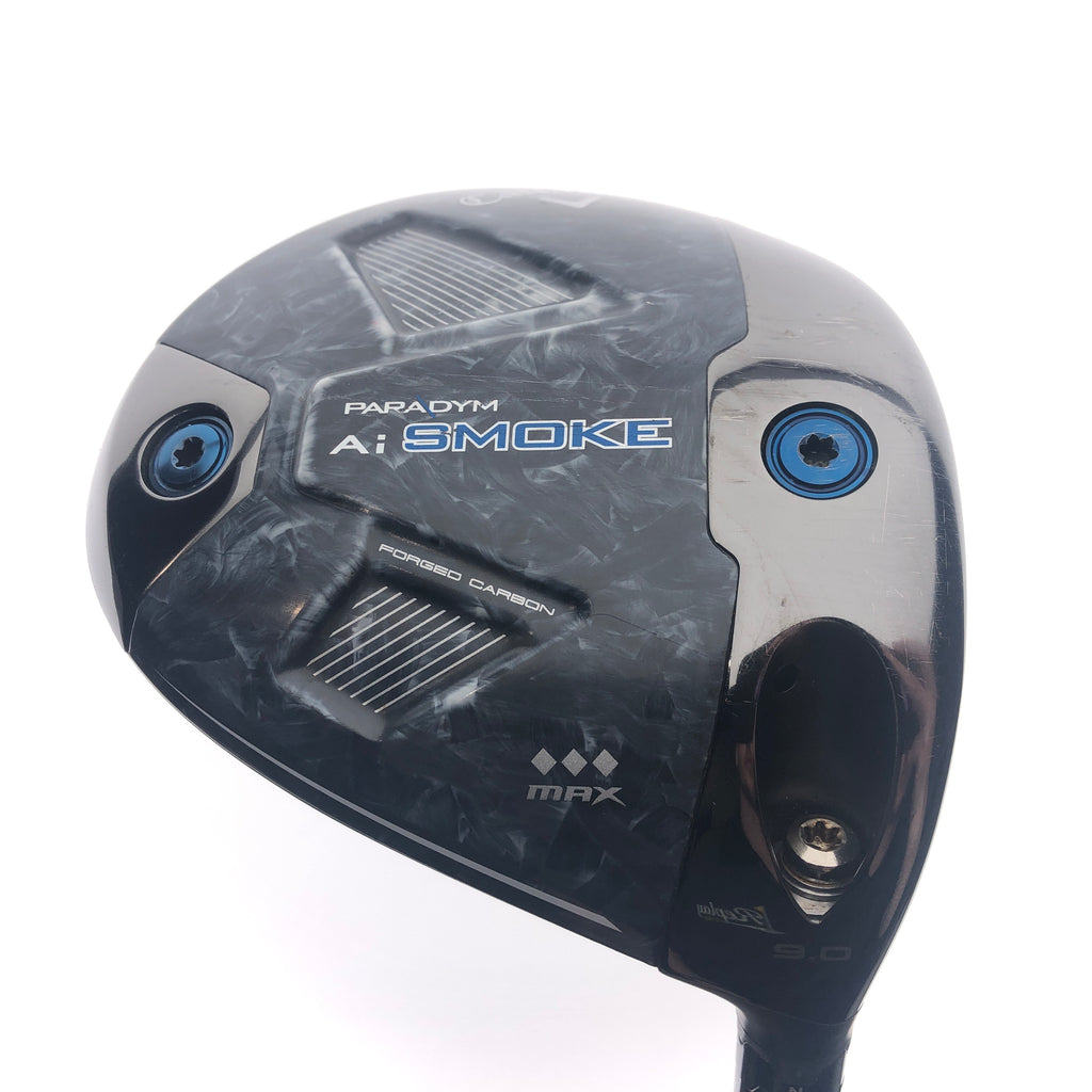 Used Callaway Paradym Ai Smoke Triple Diamond Max Driver/9.0 Degrees/Reg Flex - Replay Golf 