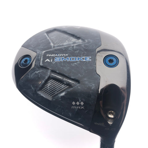 Used Callaway Paradym Ai Smoke Triple Diamond Max Driver/9.0 Degrees/Reg Flex - Replay Golf 