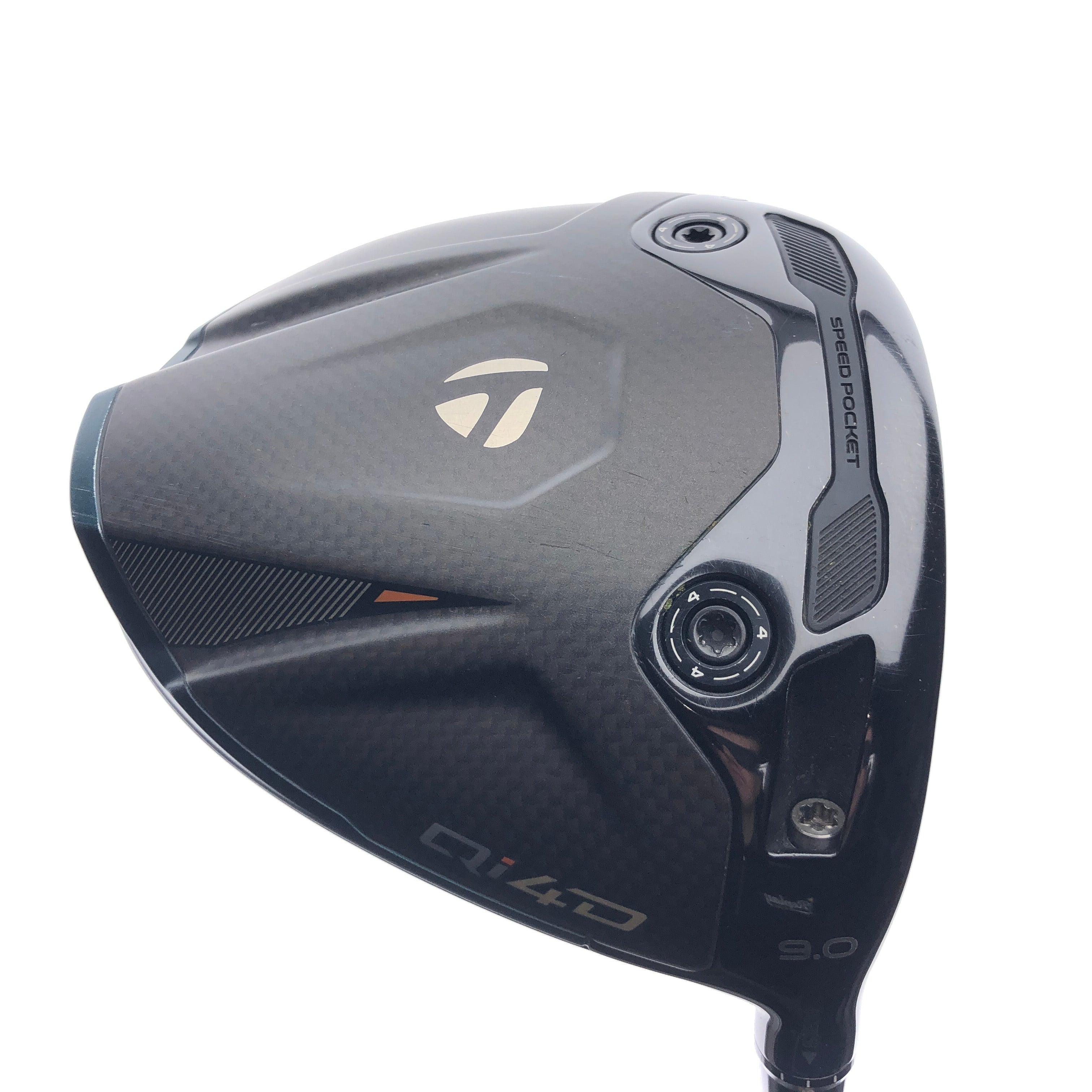 Used TaylorMade Qi4D Driver / 9.0 Degrees / Stiff Flex