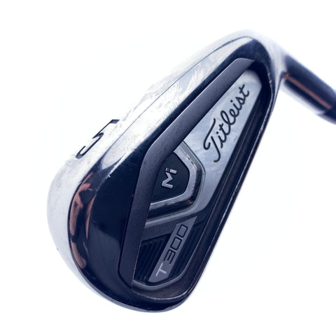 Used Titleist T300 2021 5 Iron / 23.0 Degrees / Senior Flex