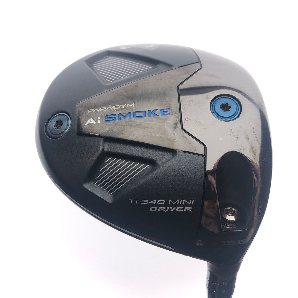 Used Callaway Paradym Ai Smoke Ti 340 Mini Driver / 13.5 Degrees / Regular Flex - Replay Golf 