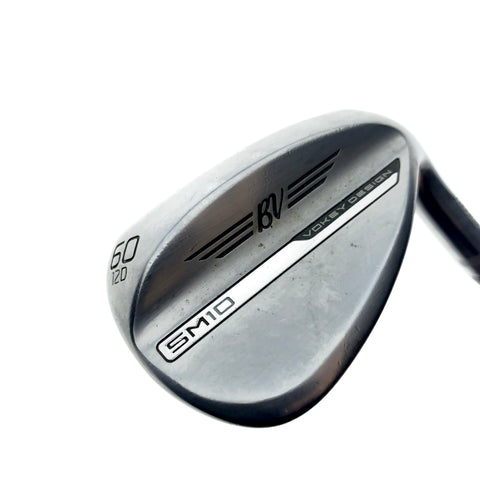 Used Titleist Vokey SM10 Tour Chrome Lob Wedge / 60.0 Degrees / Wedge Flex