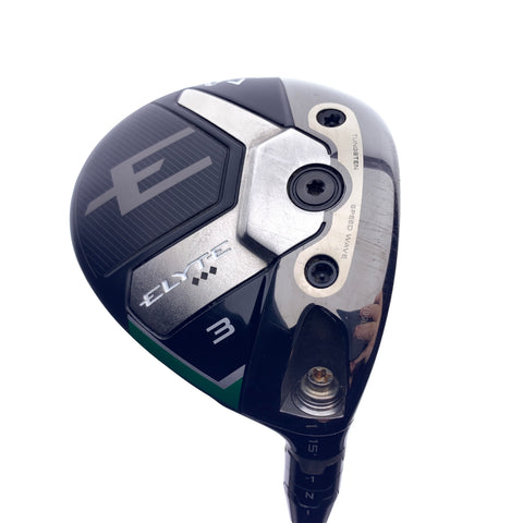 Used Callaway Elyte Triple Diamond 3 Fairway Wood / 15 Degrees / X-Stiff Flex