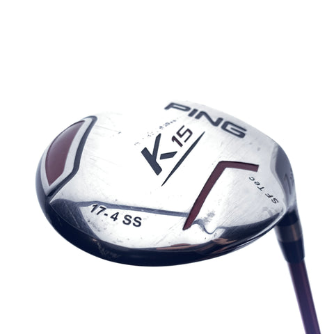 Used Ping K15 7 Fairway Wood / 22 Degrees / Regular Flex