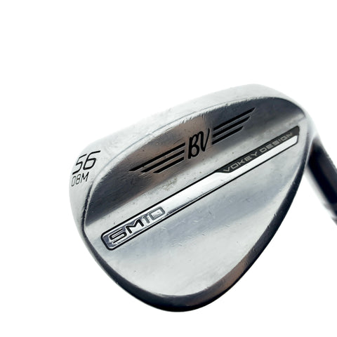 Used Titleist Vokey SM10 Tour Chrome Sand Wedge / 56.0 Degrees / Wedge Flex