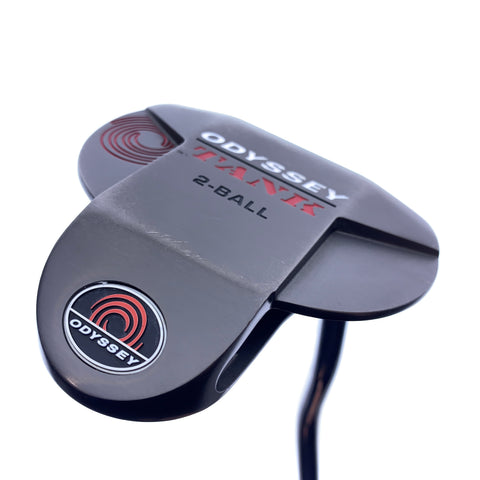 Used Odyssey Tank 2-Ball Putter / 34.0 Inches