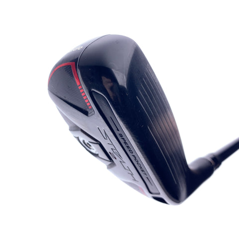 Used TaylorMade Stealth 2 Plus 3 Hybrid / 19.5 Degrees / Stiff Flex