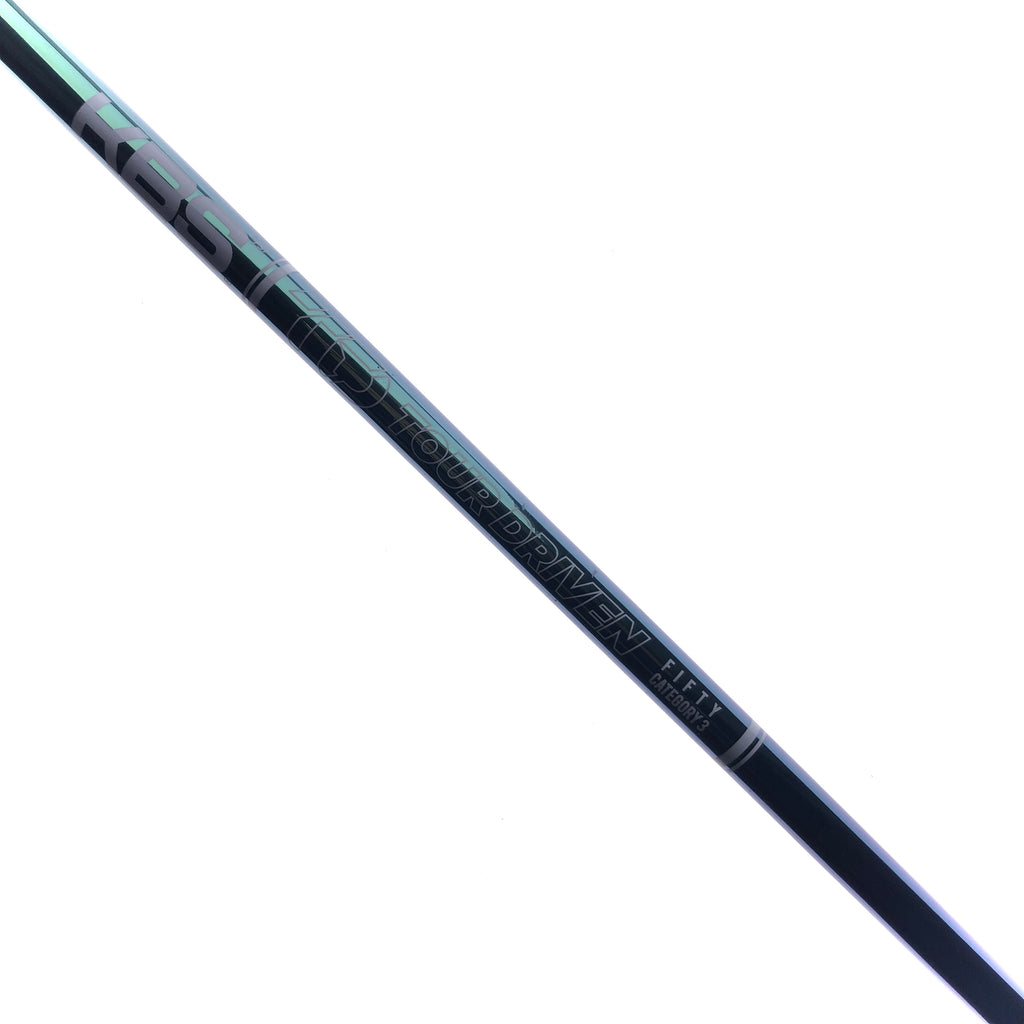 Used KBS TD 50 Category 3 S Driver Shaft / Stiff Flex / Callaway Gen 2 Adapter - Replay Golf 