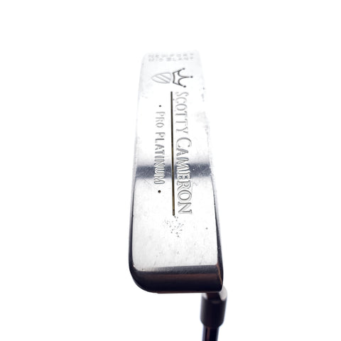 Used Scotty Cameron Pro Platinum Newport Mid Slant Putter / 29.0 Inches