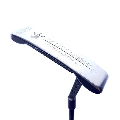 Used Scotty Cameron Pro Platinum Newport Mid Slant Putter / 29.0 Inches