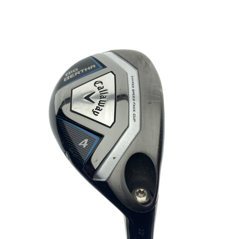 Used Callaway Big Bertha 2015 4 Hybrid / 22.0 Degrees / Ladies Flex