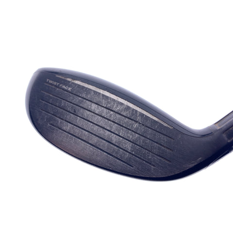 Used TaylorMade Stealth Rescue 4 Hybrid / 22 Degrees / Stiff Flex