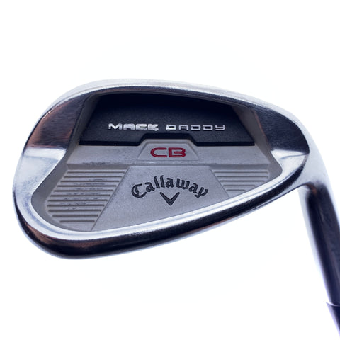 Used Callaway Mack Daddy CB Gap Wedge / 50.0 Degrees / Wedge Flex