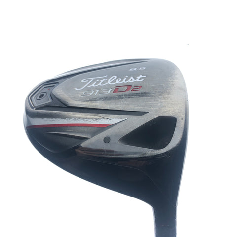 Used Titleist 913 D2 Driver / 9.5 Degrees / Stiff Flex