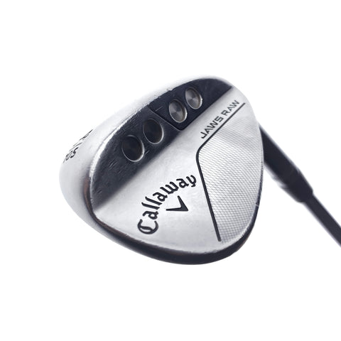 Used Callaway Jaws Raw 2022 Sand Wedge / 54.0 Degrees / Wedge Flex