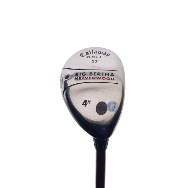 Used Callaway Big Bertha Heavenwood 4 Hybrid / 23 Degrees / Regular Flex