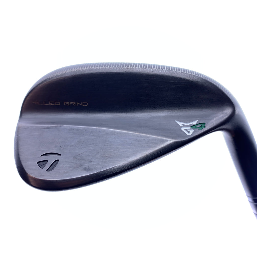 Used TaylorMade Milled Grind 4 Black Gap Wedge / 50.0 Degrees / Wedge Flex
