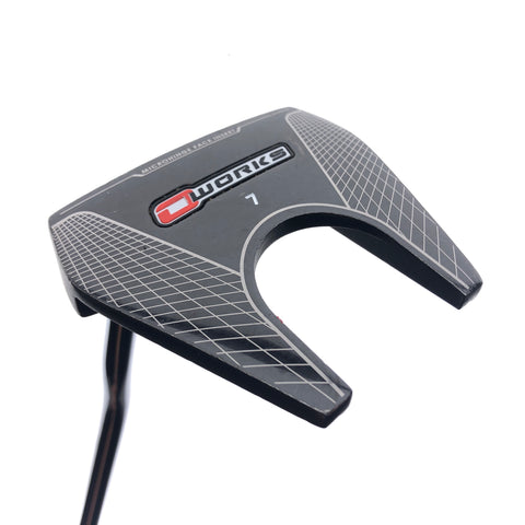 Used Odyssey O-Works Black 7 Putter / 34.0 Inches / Left-Handed