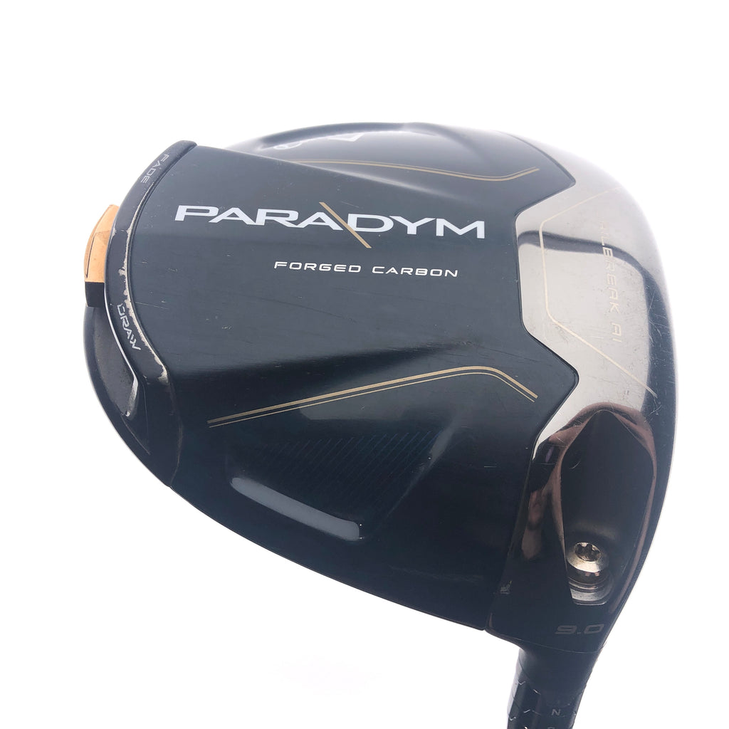 Used Callaway Paradym Driver / 9.0 Degrees / Stiff Flex - Replay Golf 