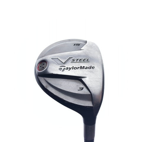 Used TaylorMade V Steel 3 Fairway Wood / 15.0 Degrees / Regular Flex