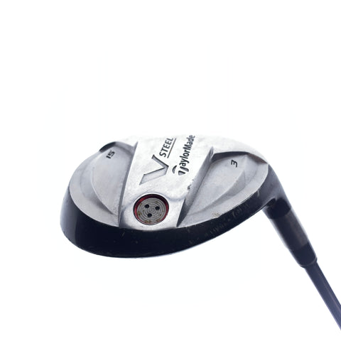 Used TaylorMade V Steel 3 Fairway Wood / 15.0 Degrees / Regular Flex