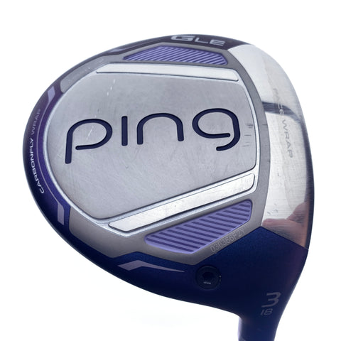 Used Ping G LE 4 3 Fairway Wood / 18.0 Degrees / Ladies Flex