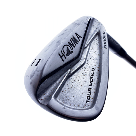 Used Honma TW727 P 11 Iron / 49.0 Degrees / Stiff Flex