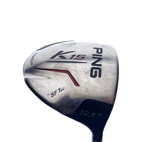 Used Ping K15 Driver / 10.5 Degrees / Regular Flex