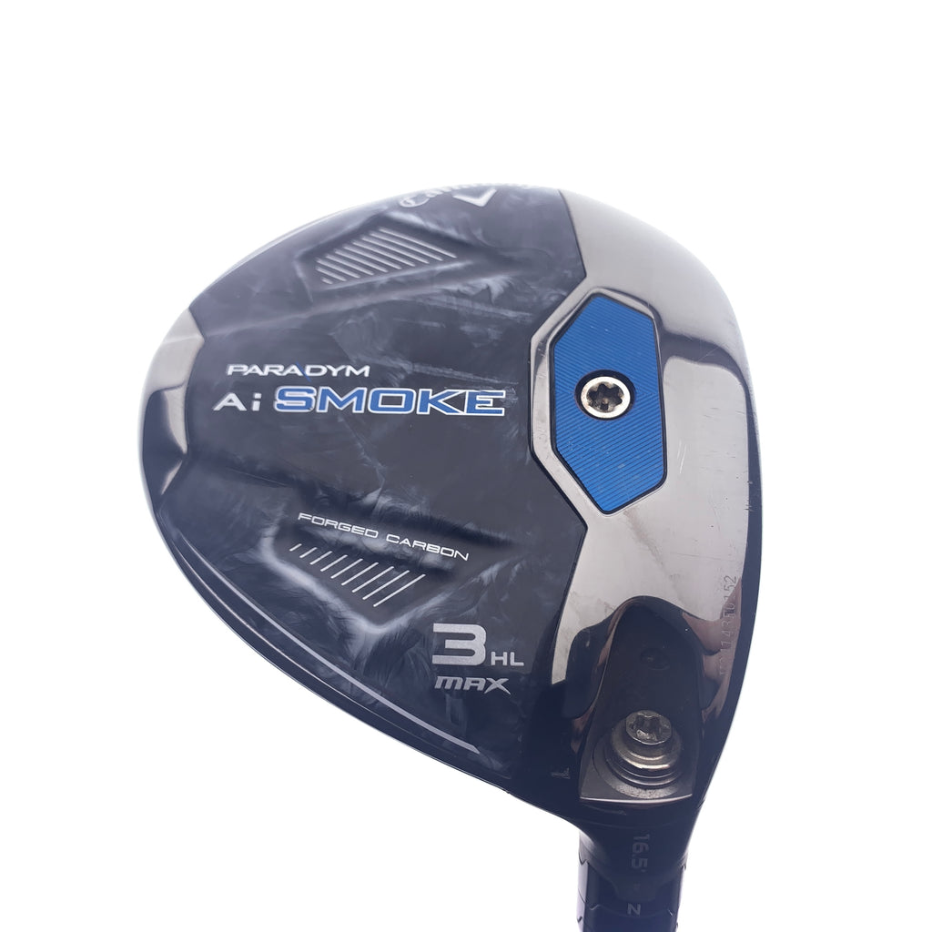 Used Callaway Paradym Ai Smoke MAX 3  HL Fairway Wood / 16.5 Degrees / Regular