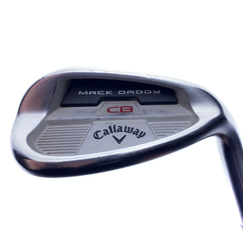 Used Callaway Mack Daddy CB Lob Wedge / 60.0 Degrees / Wedge Flex