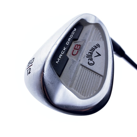 Used Callaway Mack Daddy CB Lob Wedge / 60.0 Degrees / Wedge Flex
