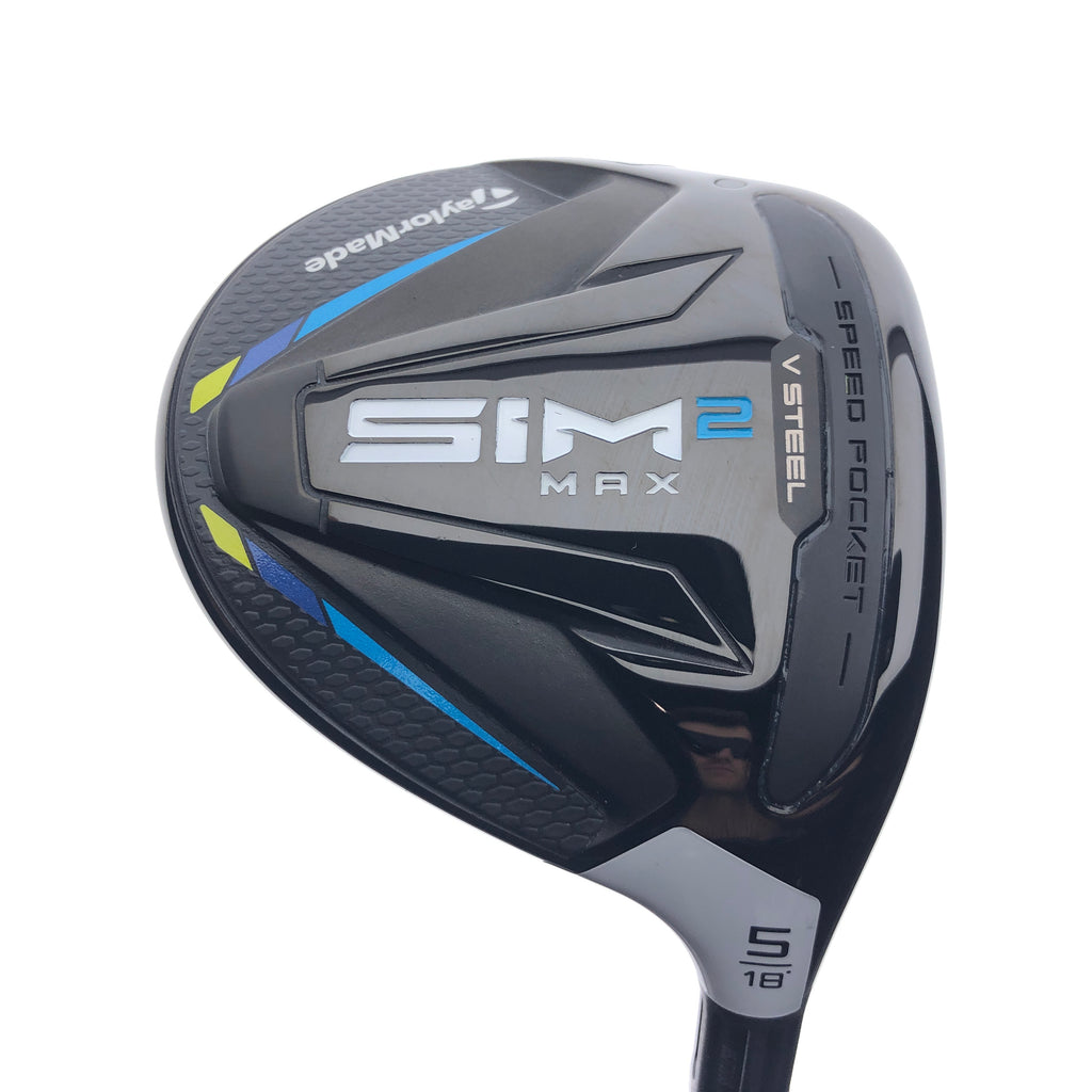 Used TaylorMade Sim2 Max 5 Fairway Wood / 18.0 Degrees / Stiff Flex