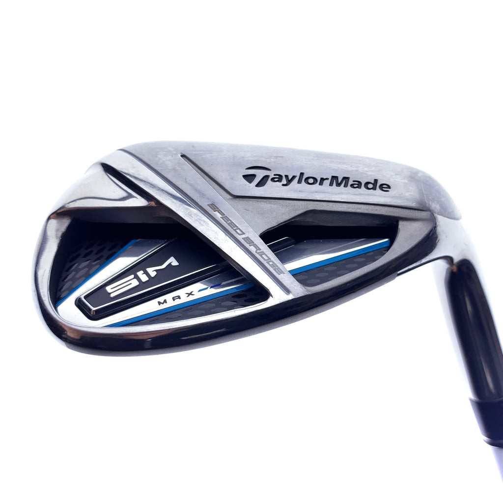 Used TaylorMade SIM Max LW Iron / 59.0 Degrees / Ladies Flex