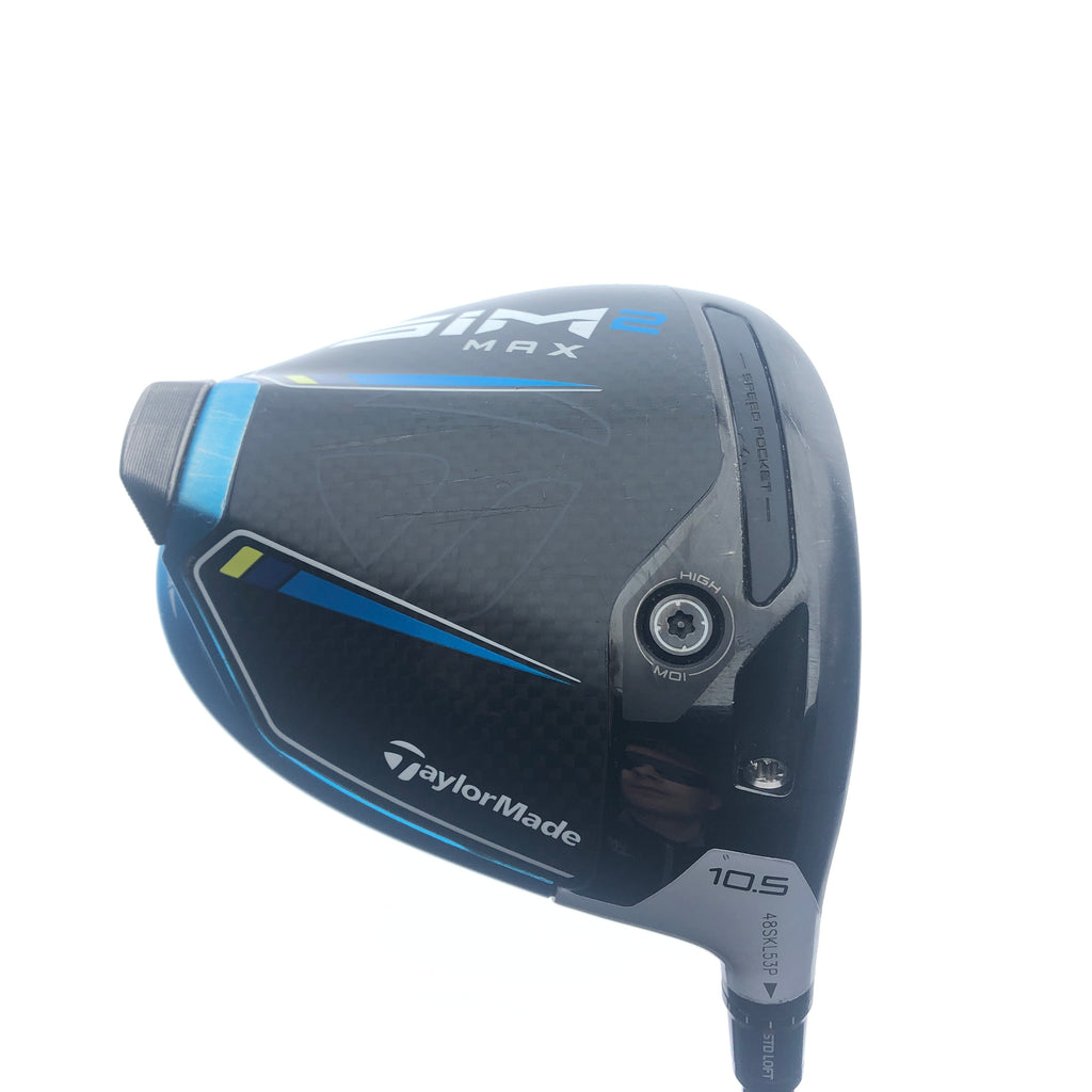 Used TaylorMade Sim2 Max Driver / 10.5 Degrees / Stiff Flex