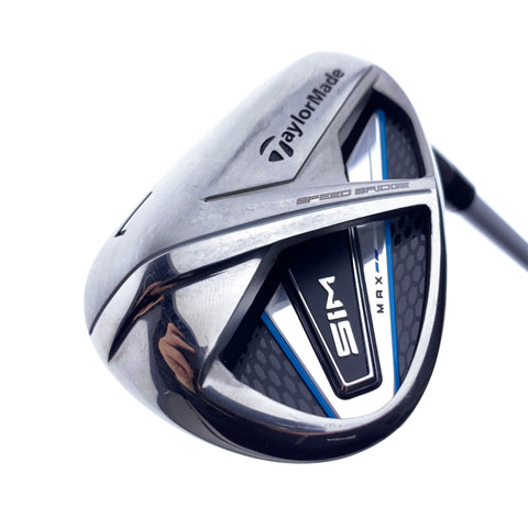 Used TaylorMade SIM Max LW Iron / 59.0 Degrees / Ladies Flex