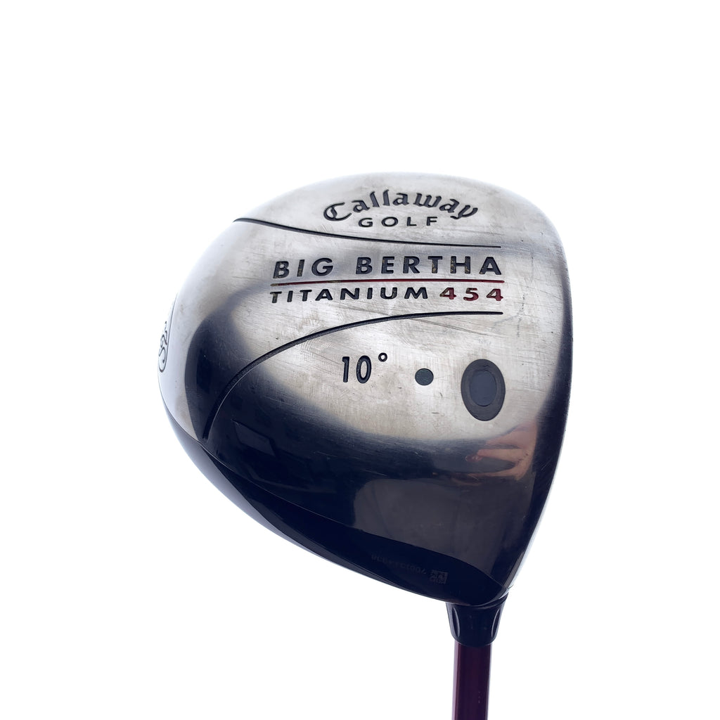 Used Callaway Big Bertha Titanium Driver / 10.0 Degrees / Stiff Flex