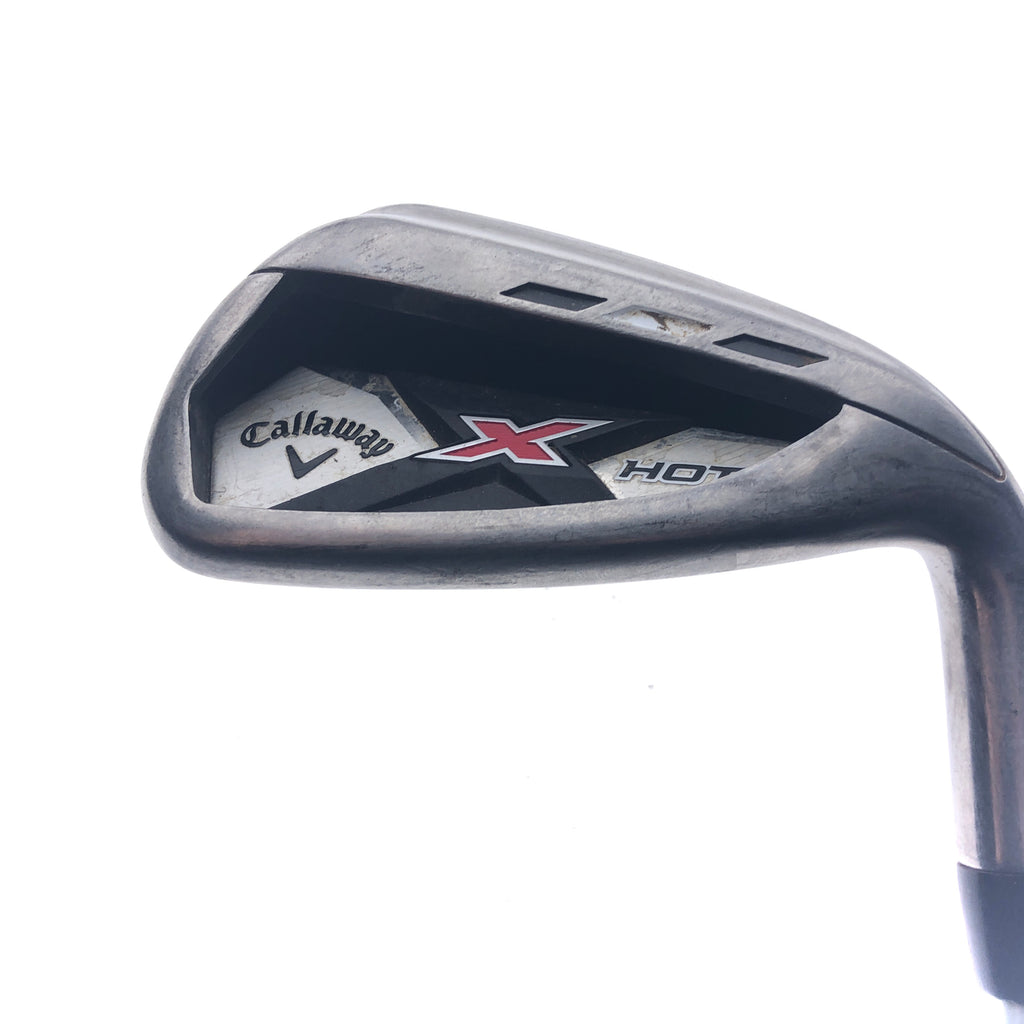Used Callaway X Hot 2013 9 Iron / 39.0 Degrees / Regular Flex