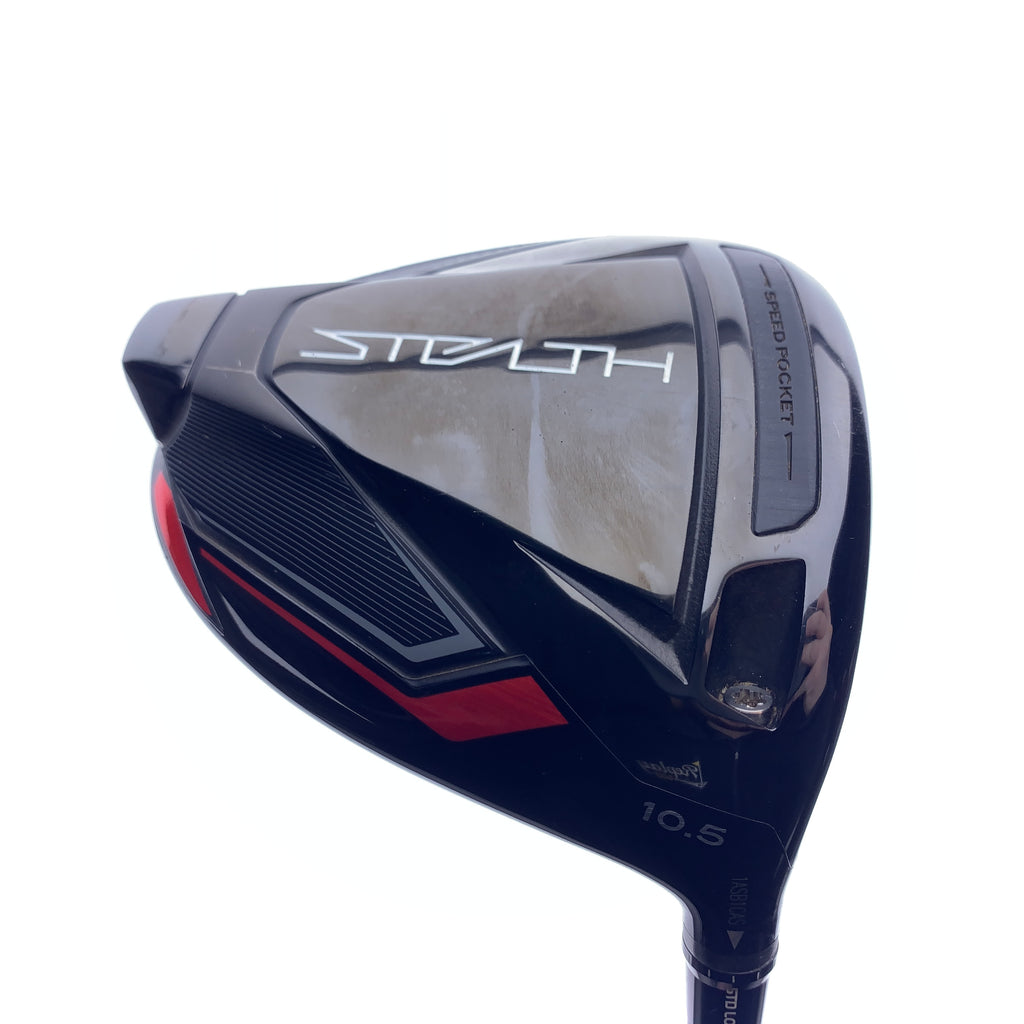 Used TaylorMade Stealth Driver / 10.5 Degrees / Stiff Flex