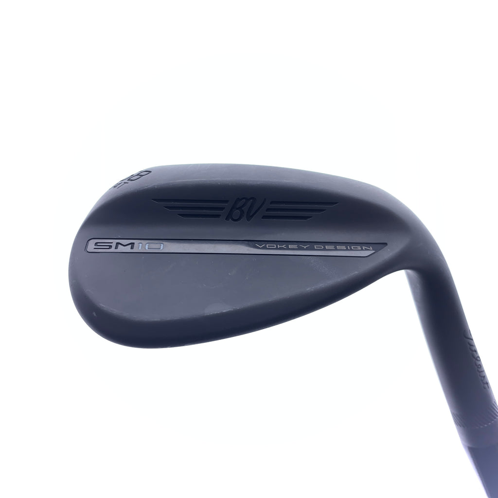 Used Titleist Vokey SM10 Jet Black Lob Wedge / 58.0 Degrees / Wedge Flex