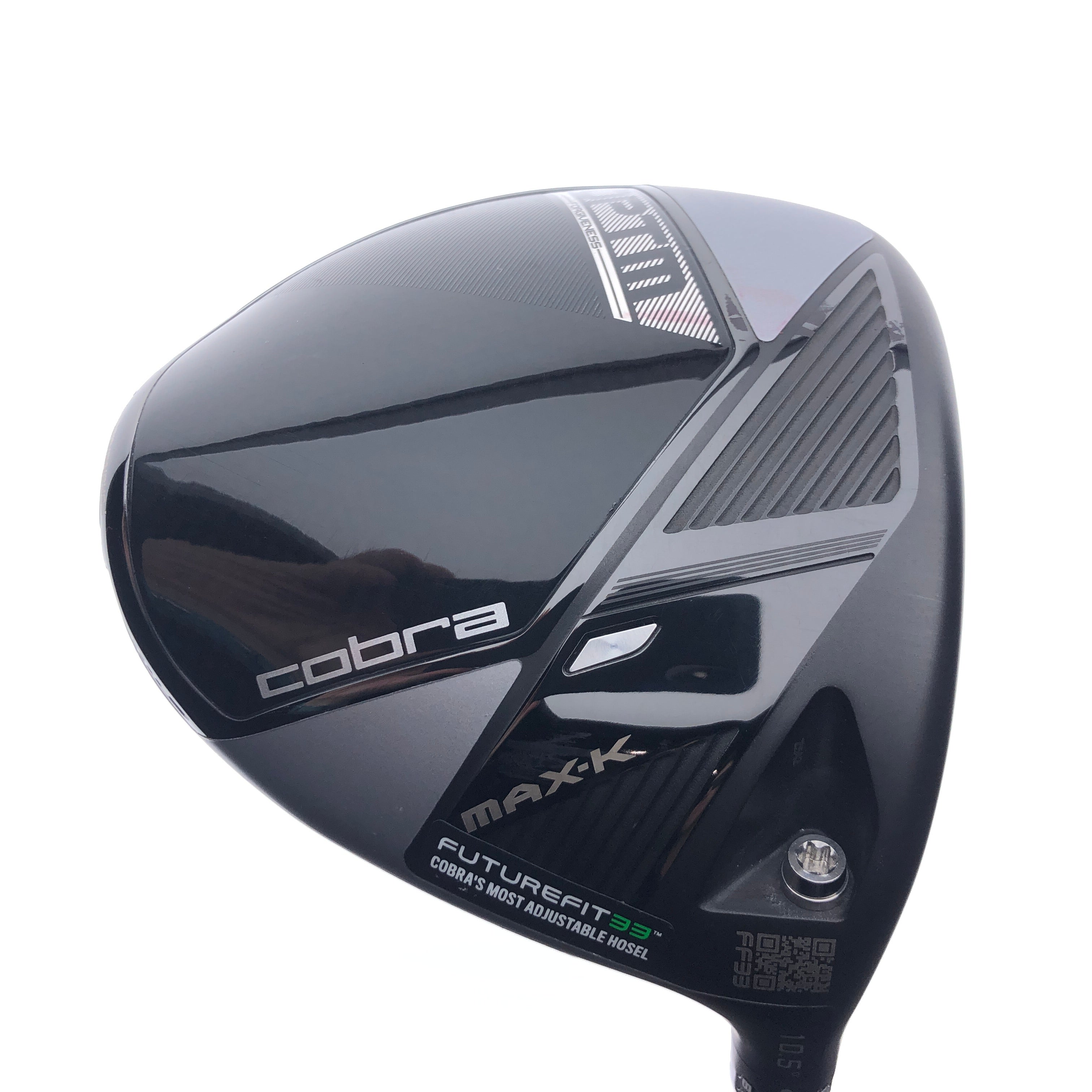Used Cobra OPTM MAX-K Driver / 10.5 Degrees / Stiff Flex - Replay Golf 