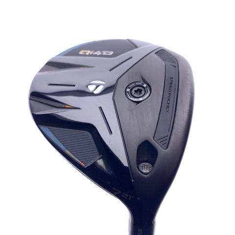 Used TaylorMade Qi4D 7 Fairway Wood / 21 Degrees / Regular Flex