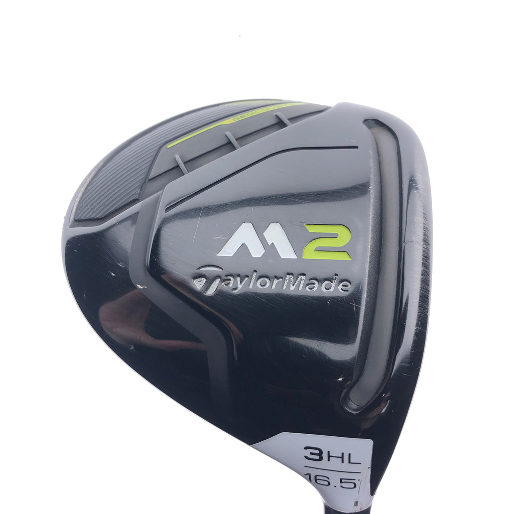 Used TaylorMade M2 2017 3  HL Fairway Wood / 16.5 Degrees / Regular Flex