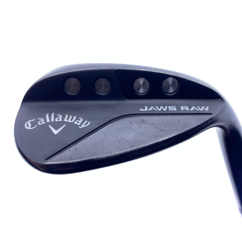 Used Callaway Jaws Raw Black 2020 Lob Wedge / 60.0 Degrees / Wedge Flex