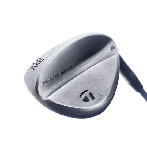 Used TaylorMade Milled Grind 4 Lob Wedge / 58.0 Degrees / Wedge Flex