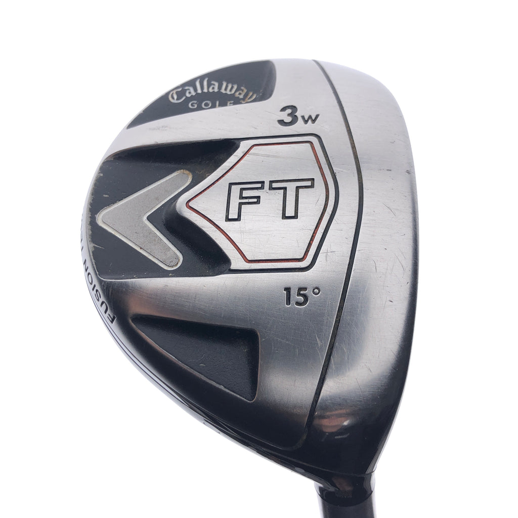 Used Callaway Fusion FT 3 Fairway Wood / 15.0 Degrees / Stiff Flex