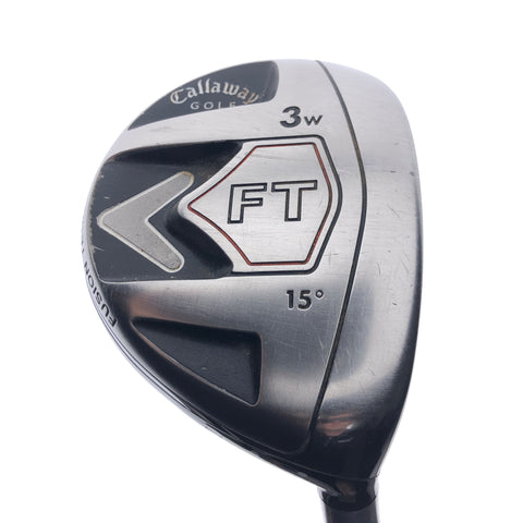 Used Callaway Fusion FT 3 Fairway Wood / 15.0 Degrees / Stiff Flex